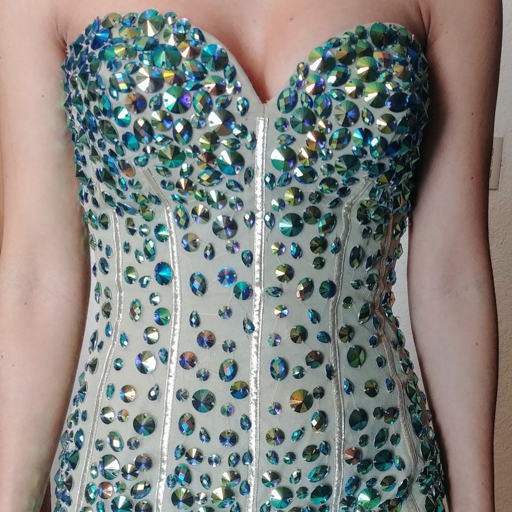 MERMAID PROM DRESS -SHERRI HILL - Picture 8 of 16